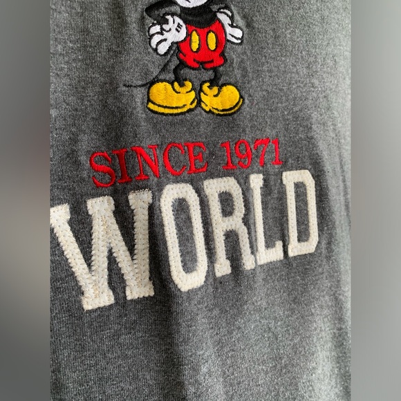 VINTAGE Walt Disney World Applique Long Sleeve T Shirt sz XL PWM2 - Picture 5 of 9